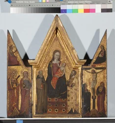 Tragbares Triptychon